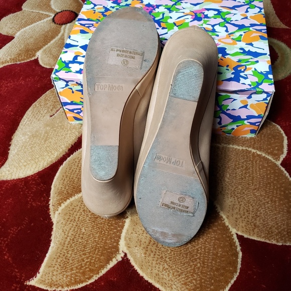 SALE!! TOP MODA WOMEN FASHION WEDGE HEEL SHOE - Picture 7 of 7